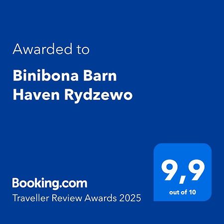 Binibona Barn Haven Rydzewo Villa Eksteriør billede